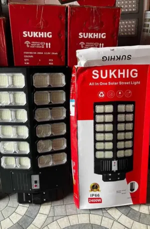 Sukhig 2400W Solar Street Light Price in Nigeria Alaba Price