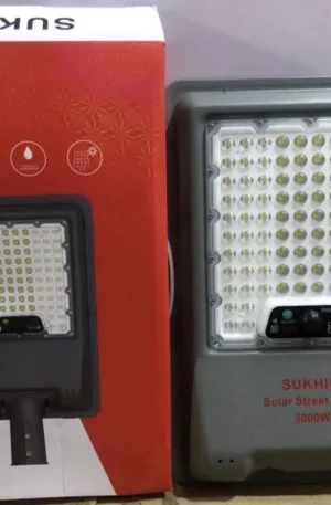 Sukhig 3000W Solar Street Light (Die Cast) Price in Nigeria Alaba Price