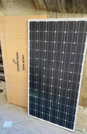 Canadian 300W Mono Solar Panel Price in Nigeria Alaba Price
