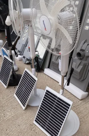 Power Remote Solar Fan Price in Nigeria Alaba Price