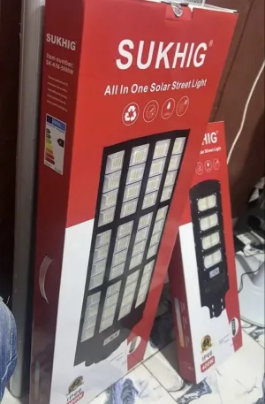 5000W Sukhig Solar Street Light Price in Nigeria Alaba Price
