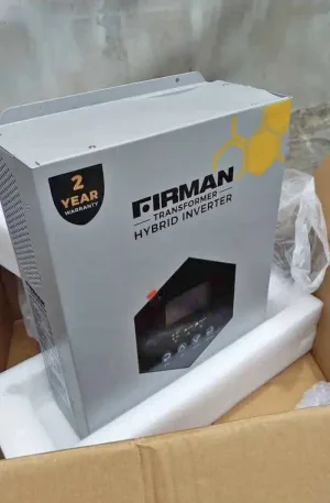 12V 1.2KVA Firman Hybrid Solar Inverter Price in Nigeria Alaba Price