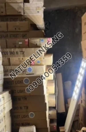 Sms products solar Street light all in one Price in Nigeria Alaba Price