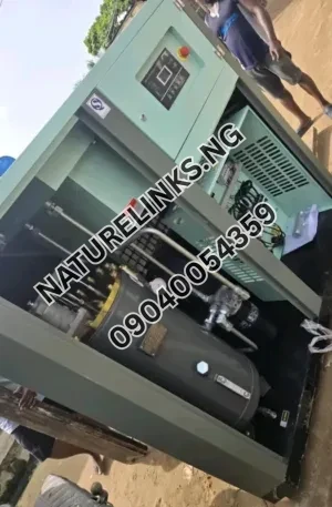 Screw Air Compressor 55kw 75hp 10bar Original One Price in Nigeria Alaba Price