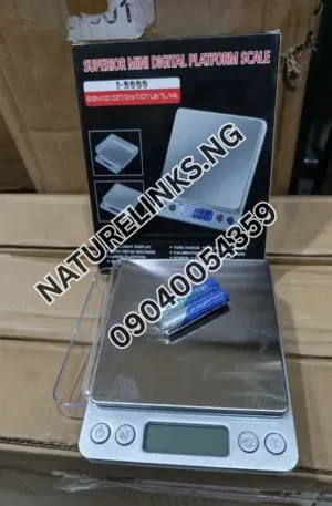 3kg by 0.01g Mini Digital Scale Price in Nigeria Alaba Price
