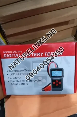 Lancol Micro-200 Pro 12/24v Digital Battery Tester Price in Nigeria Alaba Price