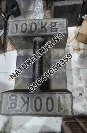 100kg Cast Iron Test Weight Price in Nigeria Alaba Price