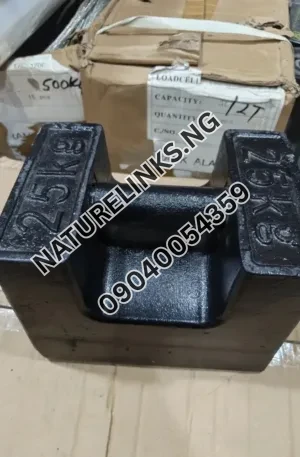 25kg Iron Cast Test Weight Price in Nigeria Alaba Price