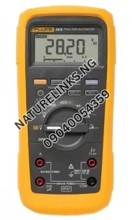 Fluke 28II/EUR True RMS Industrial Multimeter (IP67) Price in Nigeria Alaba Price