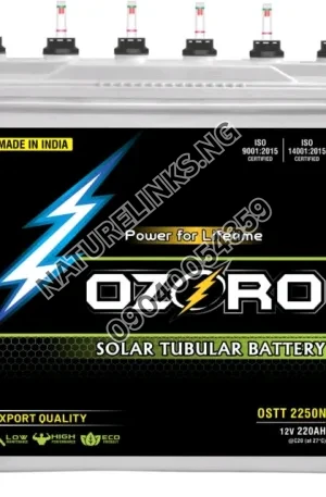 220Ah Ozoro Tubular Battery Price in Nigeria Alaba Price