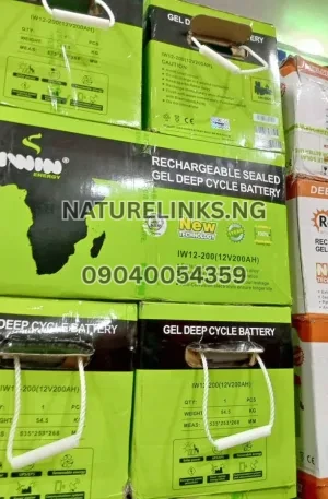Iwin 12v 200ah gel battery Price in Nigeria Alaba Price