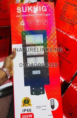 300W Sukhig High Quality Solar Street light Price in Nigeria Alaba Price