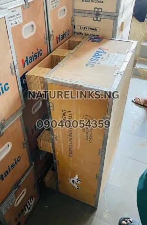 Haisic 15.36kwh 51.2V Lithium Battery Price in Nigeria Alaba Price
