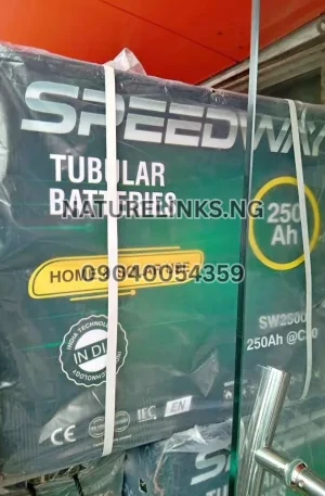 12V 250Ah SpeedWay Tubular Batteries Price in Nigeria Alaba Price