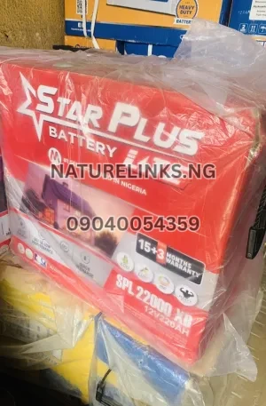 STAR PLUS 12V 220AH TALL TUBULAR BATTERY LITE Price in Nigeria Alaba Price