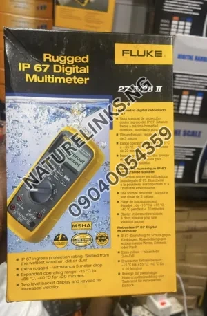 Fluke 27 II/28 II Rugged IP67 Digital Multimeter Price in Nigeria Alaba Price