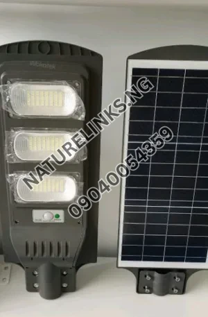 Led 600W Solar Street Light With Remote Control (3 Eyes) Price in Nigeria Alaba Price