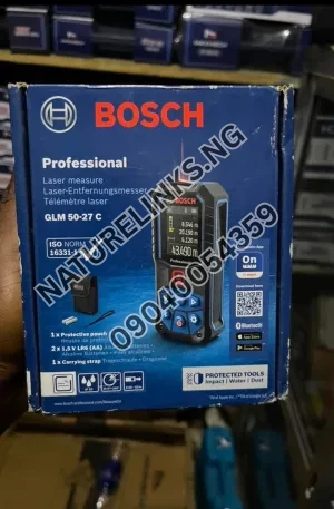 BOSCH Professional Laser measure Laser-Entfernungsmesser Télémètre laser GLM 50-27 C Price in Nigeria Alaba Price