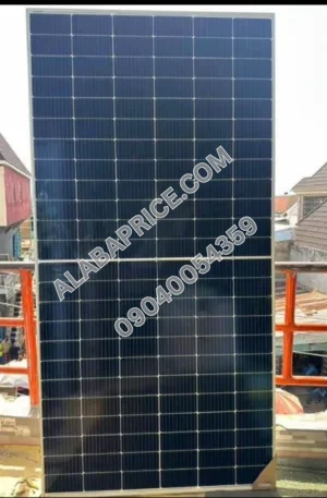 Jinko Solar Panels 600Watts Price in Nigeria Alaba Price