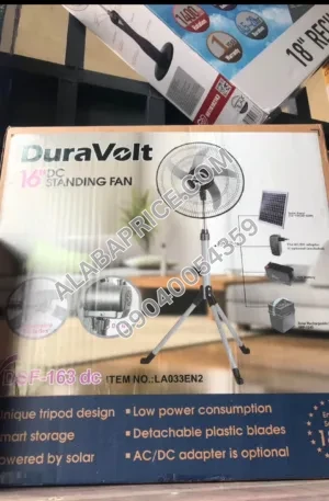 Duravolt Standing Fan Price in Nigeria Alaba Price
