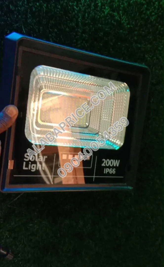 Solar flood street light 200watts Price in Nigeria Solar flood street light 200watts Price in Nigeria Alaba Price