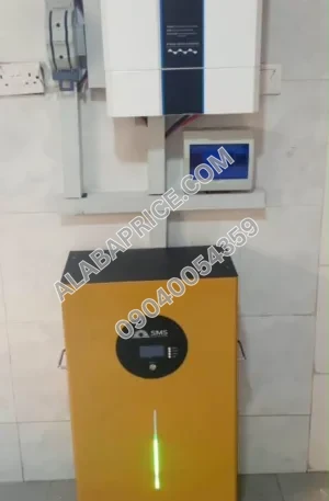 SMS 15kWh Lithium Battery + 7.5KVA Yohako Hybrid Inverter Price in Nigeria Alaba Price