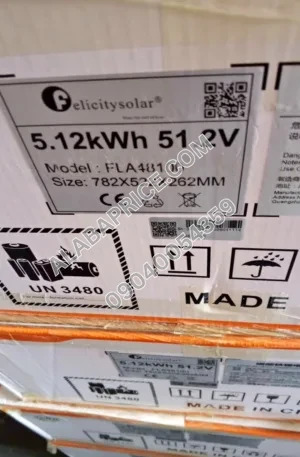 Felicity 5KWH LITHIUM ION BATTERY Price in Nigeria 2 Felicity 5KWH LITHIUM ION BATTERY Price in Nigeria Alaba Price 2