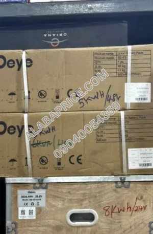 Deye Lithium Battery Price in Nigeria Alaba Price