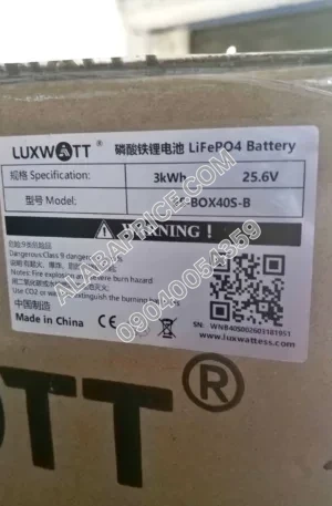 Luxwatt 3kWh LITHIUM BATTERY Price in Nigeria Alaba Price