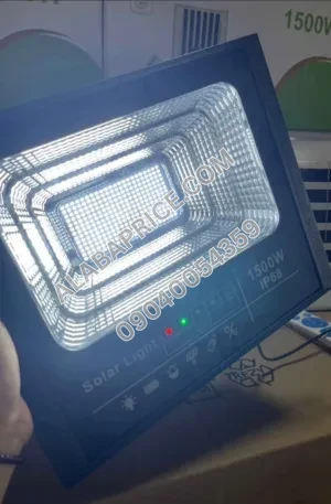 Solar Flood Light 1500W Price in Nigeria Alaba Price