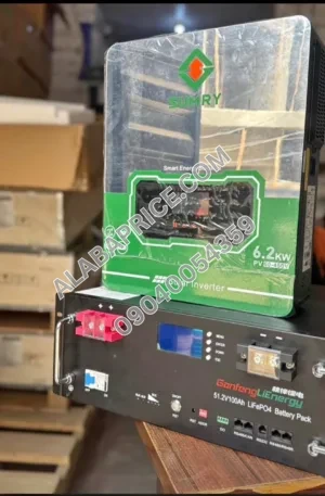 5kWh Lithium Battery and 6.2kVA Hybrid Inverter Price in Nigeria 2 5kWh Lithium Battery and 6.2kVA Hybrid Inverter Price in Nigeria Alaba Price 2