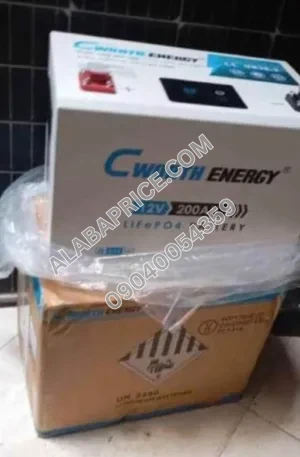 Cworth 200Ah Lithium Battery Price in Nigeria Alaba Price