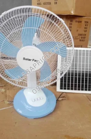 Solar Table Fan 16” Price in Nigeria Alaba Price