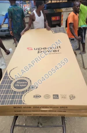650Watts Single Phase Panel New Price in Nigeria Alaba Price