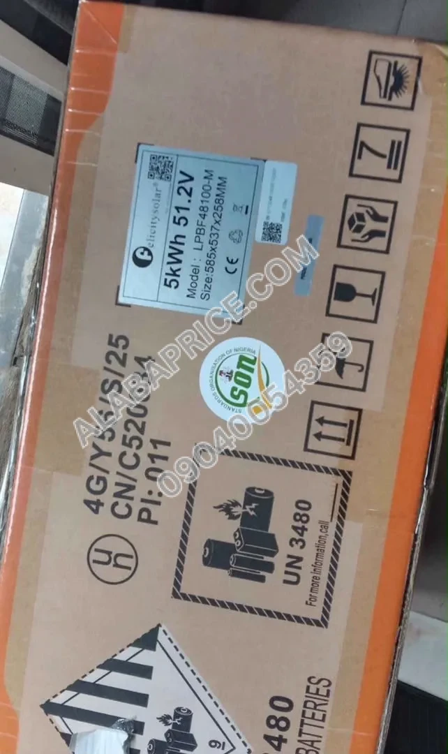 Felicity Lithium Iron Battery 5KWh Price in Nigeria Felicity Lithium Iron Battery 5KWh Price in Nigeria Alaba Price