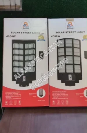 De Don Steve Solar Equipment 4000W Price in Nigeria Alaba Price