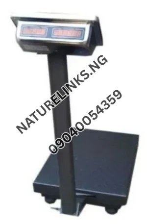 500KG DIGITAL PLATFORM SCALE DOUBLE DISPLAY Price in Nigeria Alaba Price