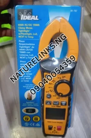 Ideal 61-757 True-RMS Digital Clamp Meter Price in Nigeria Alaba Price