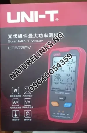 Solar MPPT Meter Ut673pv Uni-T Price in Nigeria Alaba Price