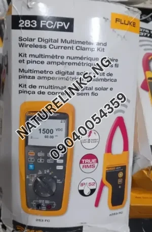 Solar Digital Multimeter and Wireless Current Clamp Fluke 283 Fc/Pv Price in Nigeria Alaba Price