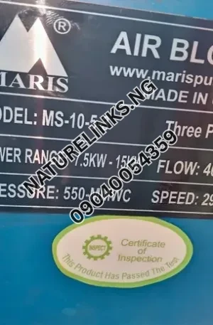 Belt Drive Centrifugal Blower High Pressure Price in Nigeria Alaba Price