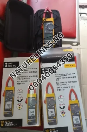 CAT 111 1500V True-RMS Clamp Meter Fluke 393 FC Price in Nigeria Alaba Price