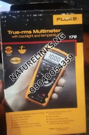 Digital Multimeter With Temperature Reading FLUKE 179 TRMS Price in Nigeria Alaba Price