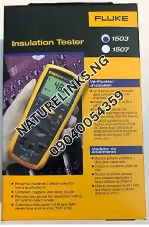 Insulation Resistance Tester Fluke 1503/1507 Price in Nigeria Alaba Price