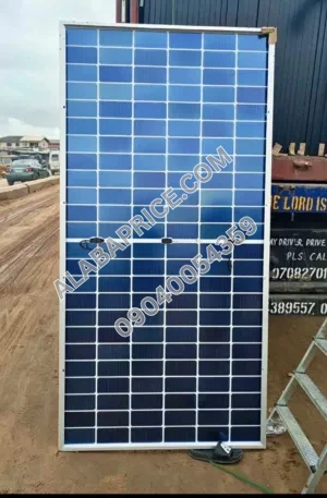 Jinko Bifacal panel available New 600w Price in Nigeria Alaba Price