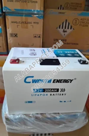 20kWh Lithium Battery Cworth Energy Price in Nigeria Alaba Price
