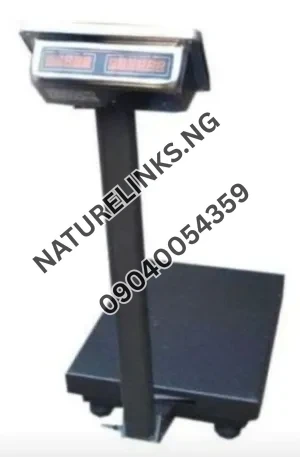 DUAL DISPLAY DIGITAL PLATFORM SCALE 300kg Price in Nigeria Alaba Price