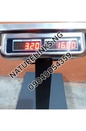 World choice 300kg Digital Platform Scale Double Face Display Price in Nigeria Alaba Price
