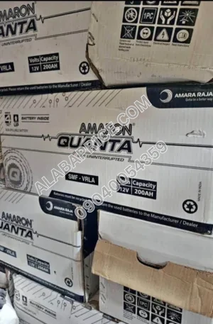 Amaron Quanta Solar battery Price in Nigeria Alaba Price