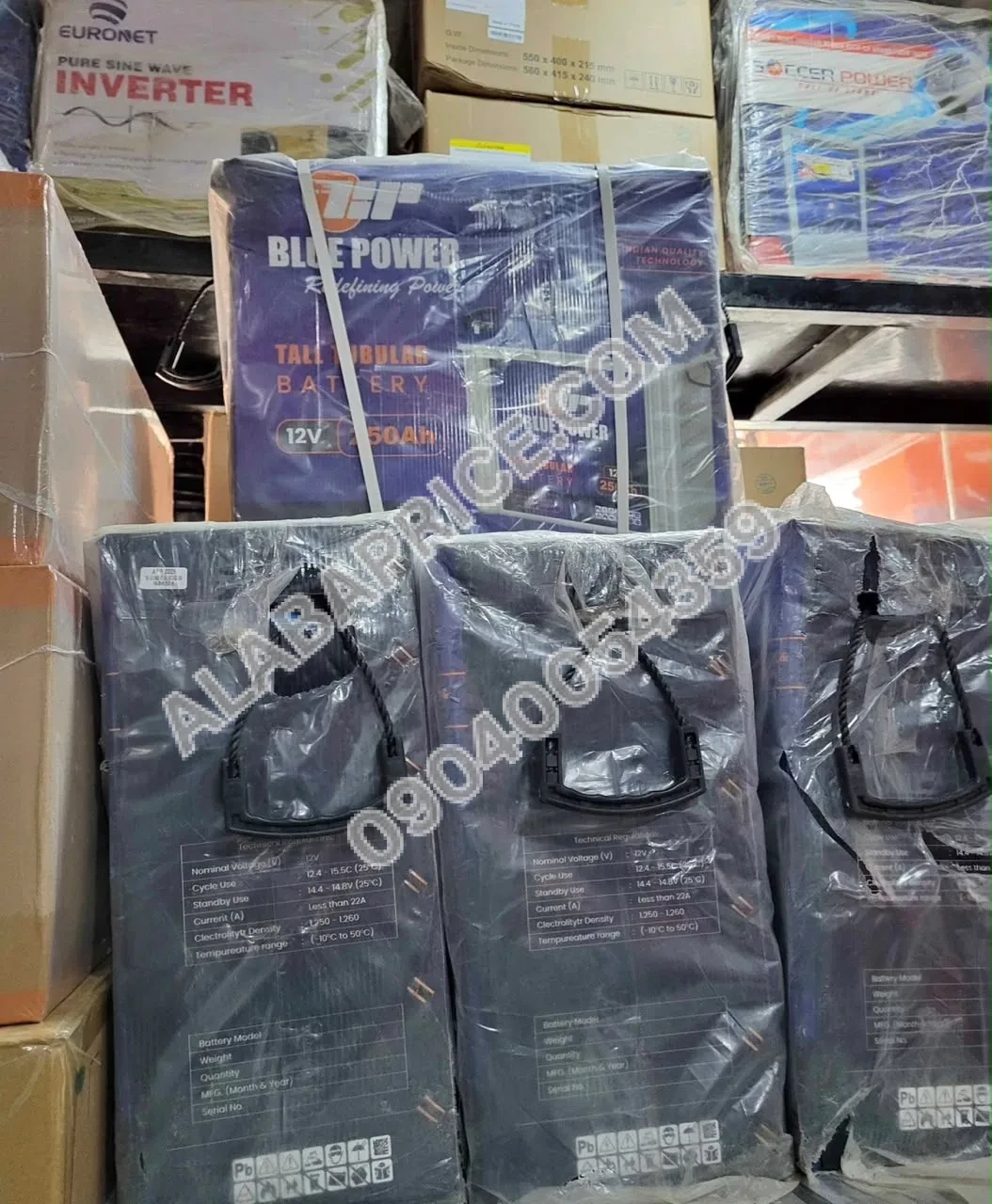 Blue Power 250Ah Tubular Battery Price in Nigeria Blue Power 250Ah Tubular Battery Price in Nigeria Alaba Price